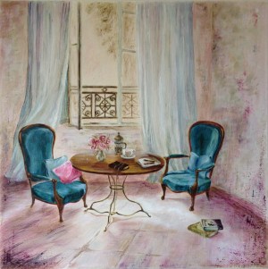       'The Writing Table'    www.rebeccapells.co.uk